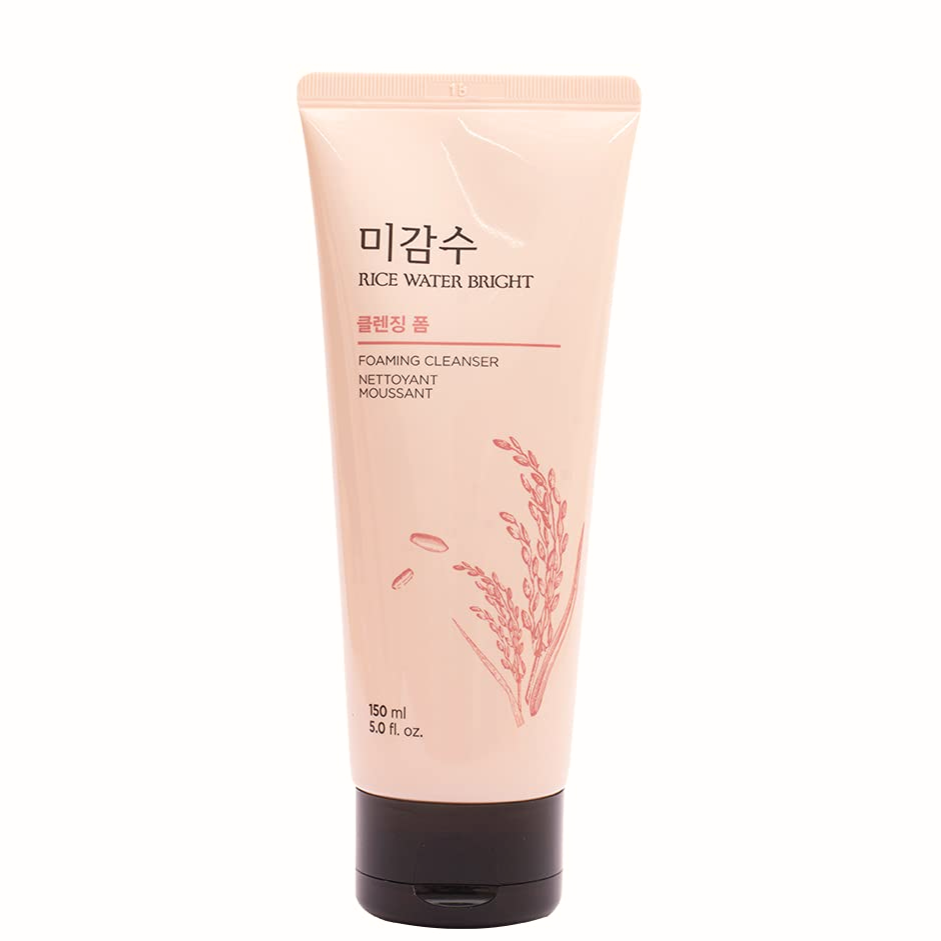 The Face Shop Rice Water Bright Foaming Cleanser Nettoyant Moussant