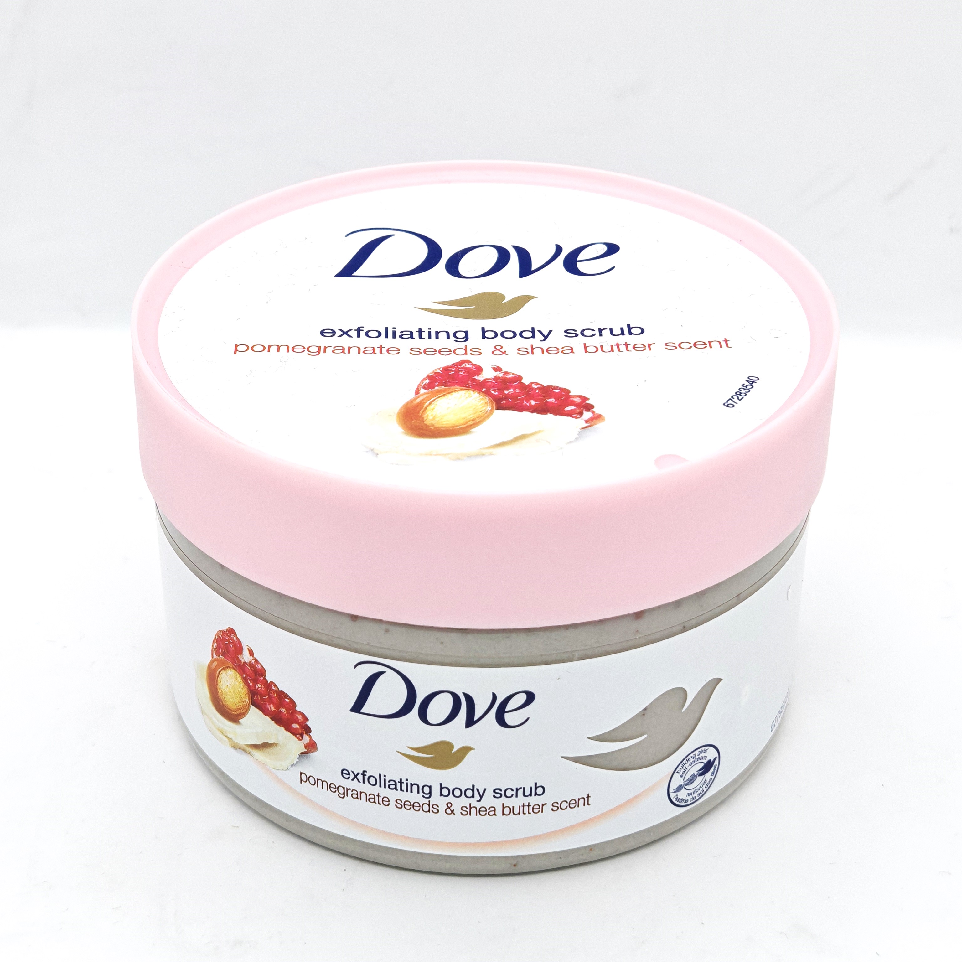 Dove Body Scrub Pomegranate Seeds & Shea Butter Scent