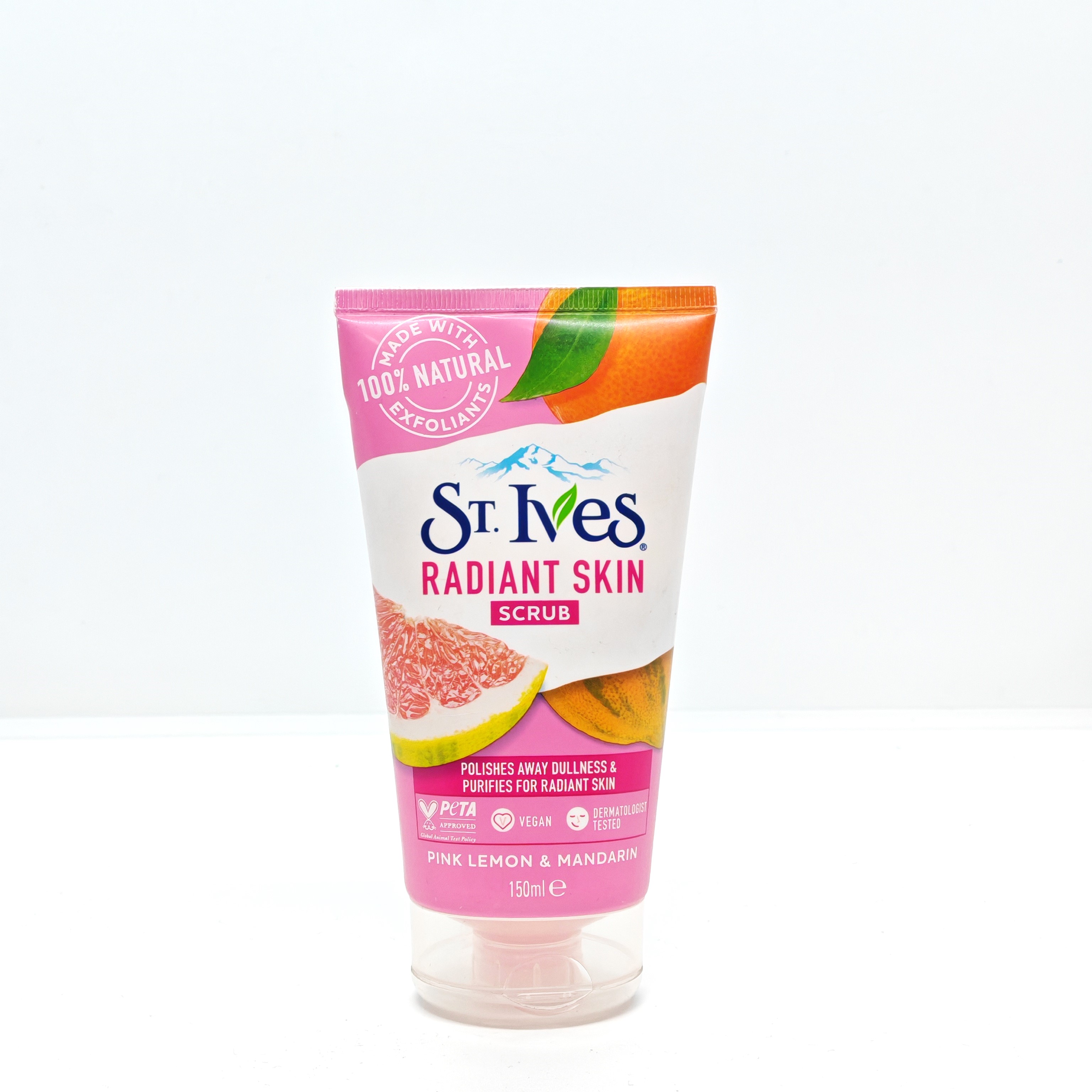 St. Ives Radiant Skin Scrub Pink Lemon & Mandarin