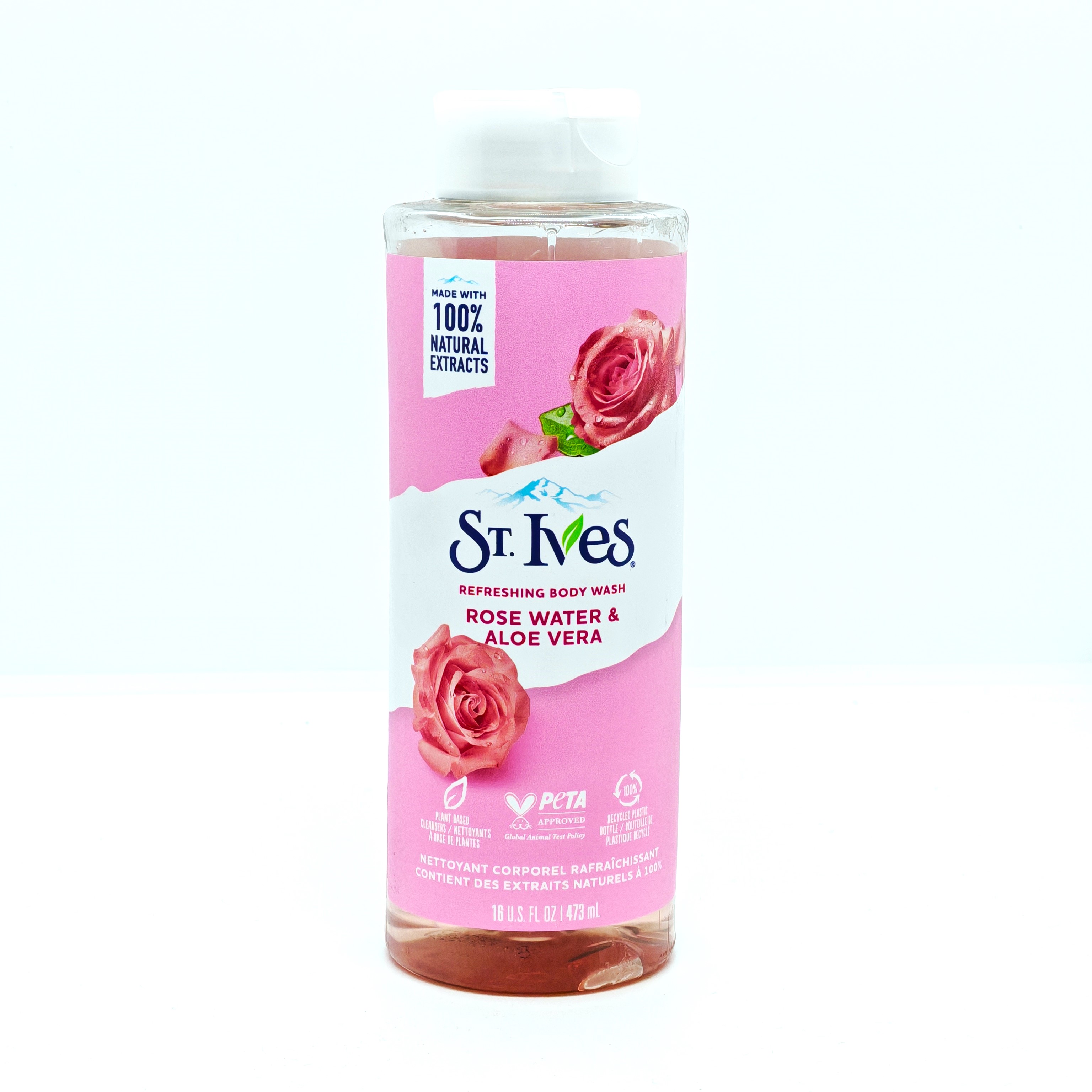 St. Ives Refreshing Body Wash Rose Water & Aloe Vera