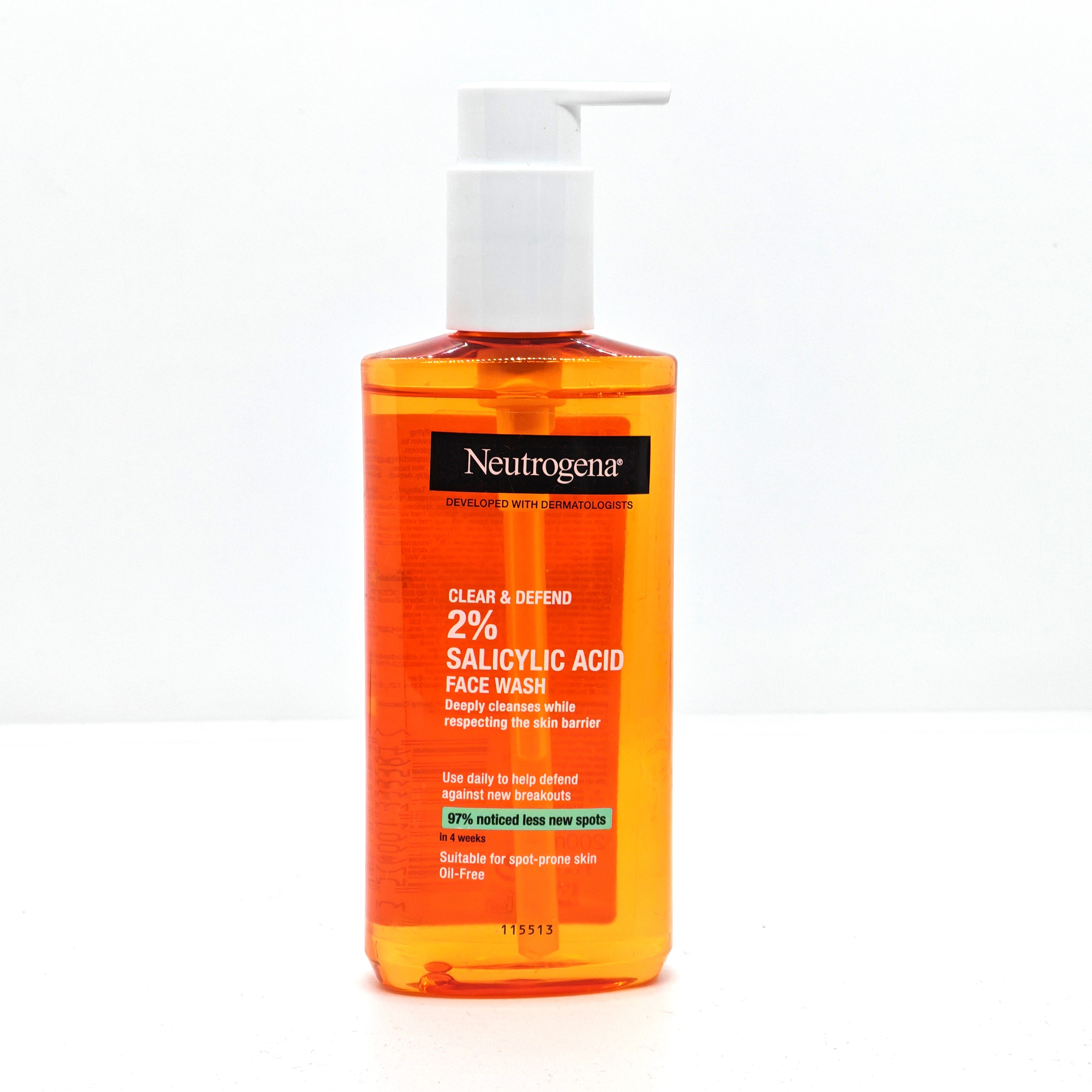 Neutrogena Clear & Defend 2% Salicylic Acid Face Wash