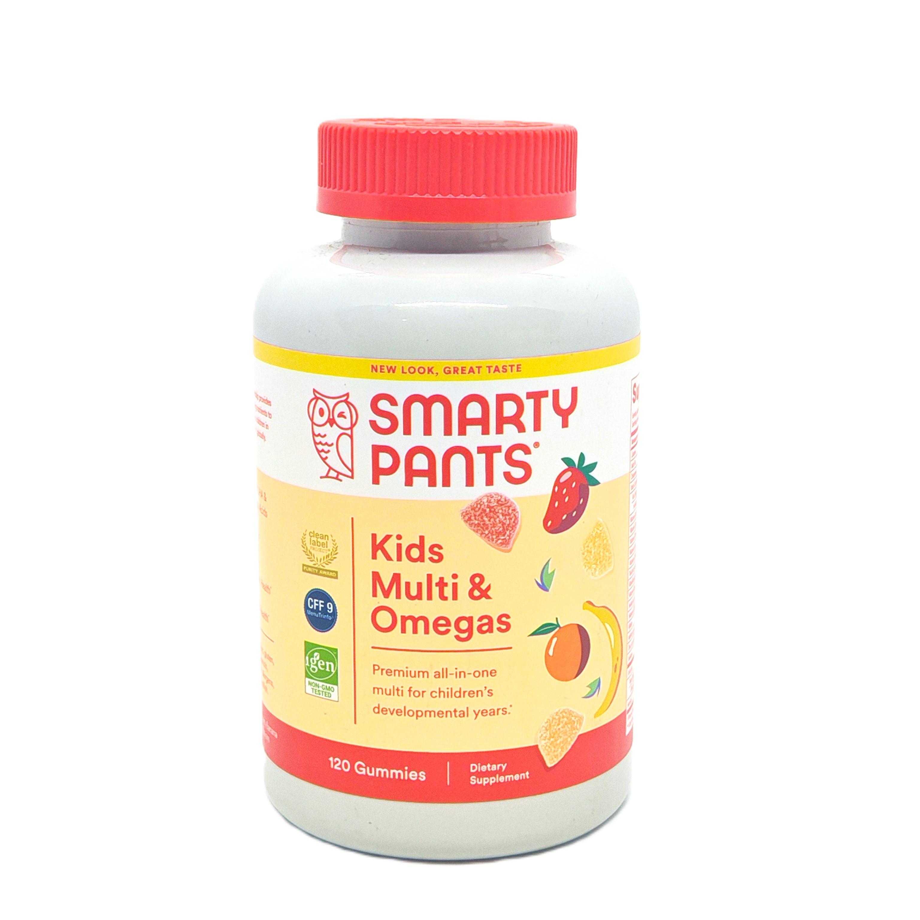 SmartyPants Kids Multi & Omegas (120 Gummies)