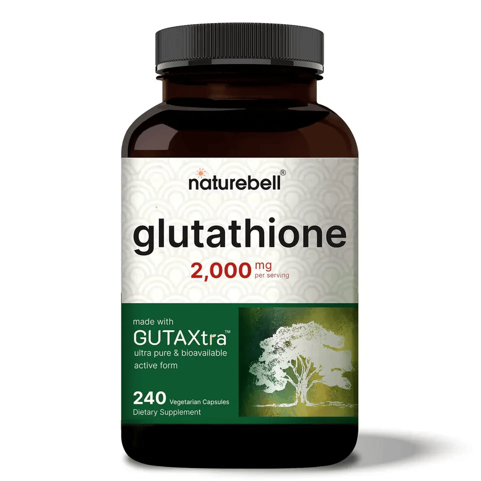 NatureBell Glutathione Supplement 2,000mg – 240 Veggie Capsules