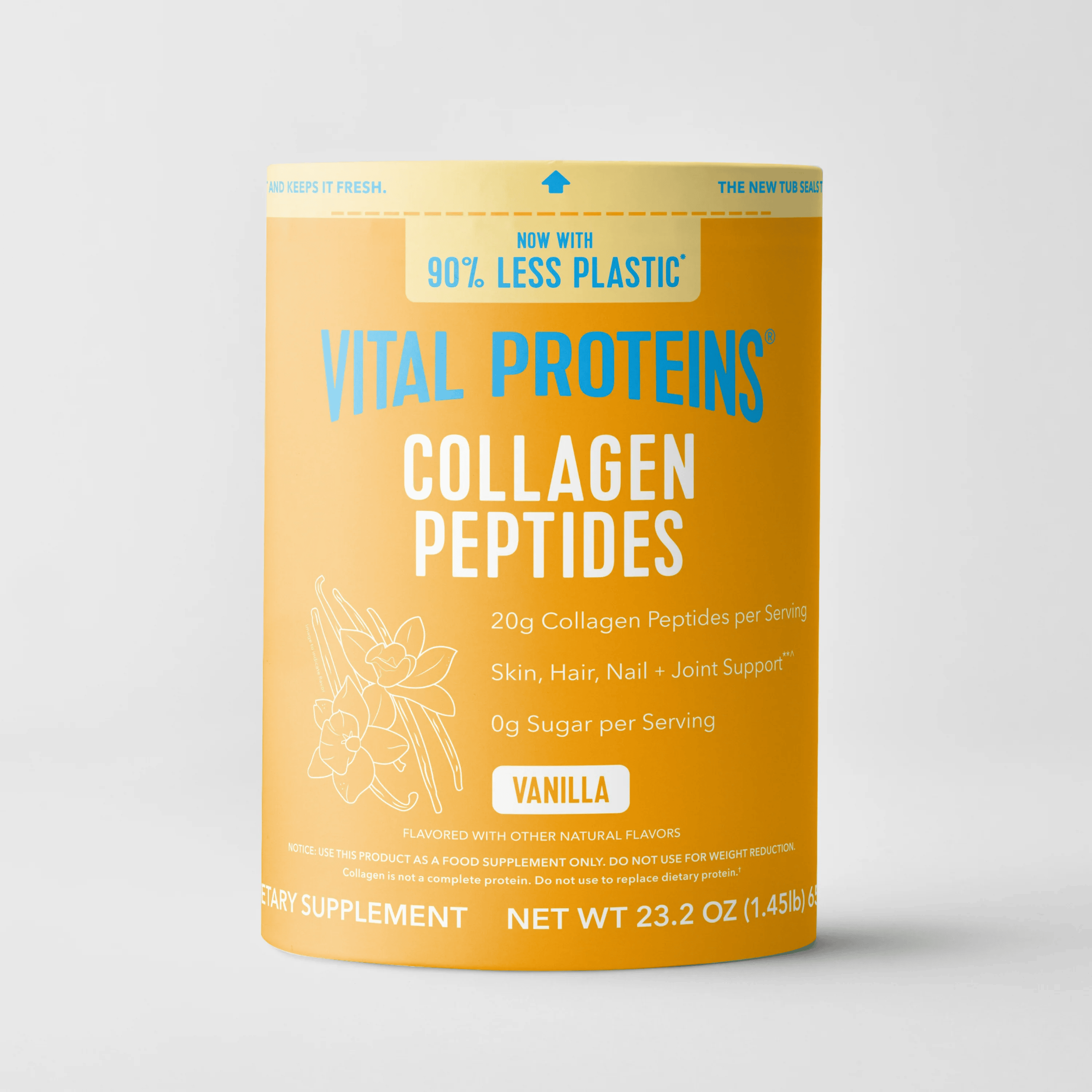 Vanilla Collagen Peptides Vanilla 657g