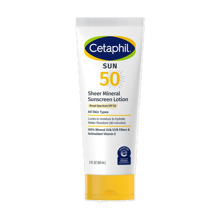 Cetaphil Sheer Mineral Sunscreen Lotion SPF 50 89 ml