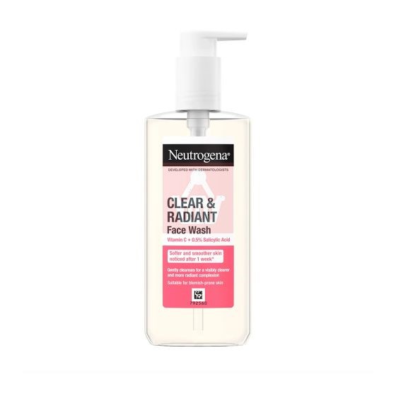 Neutrogena Clear & Radiant Face Wash (Vitamin C +0.5% Salicylic Acid)